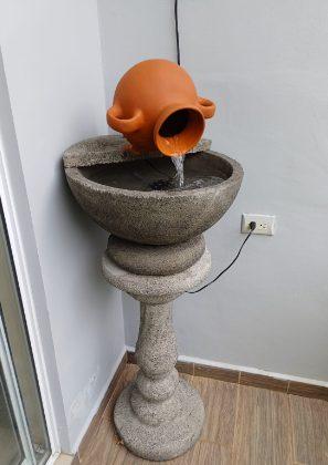 FUENTE DE CANTARITO, CON POCETA DE 50 CM DE DIAMETRO