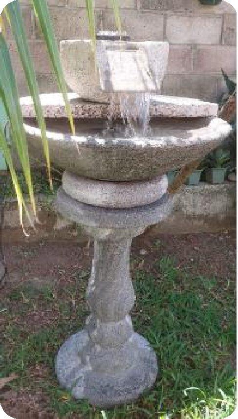 FUENTE CON POCETITA DE 28 CM, 1 CAIDA