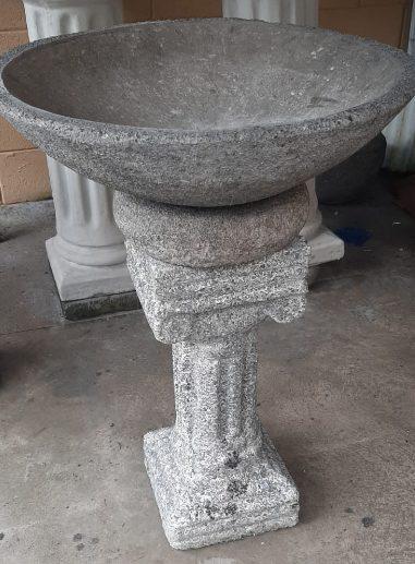 JUEGO DE BEBEDERO DE 75 CM DE ALTURA, POCETA DE 60 O 68 CM  DIAMETRO EXTERNO